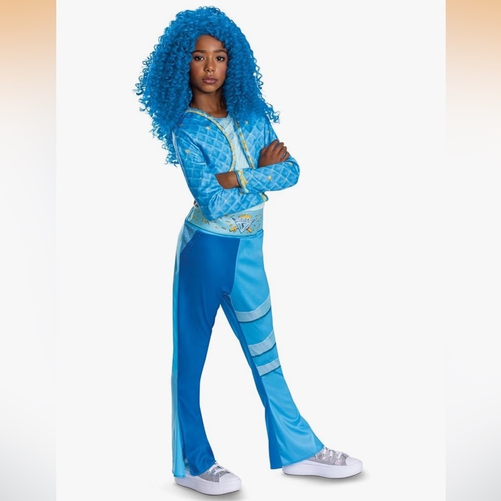 NWT Official Disney Descendants CHLOE The Rise of Red Costume Jumpsuit 10-12
